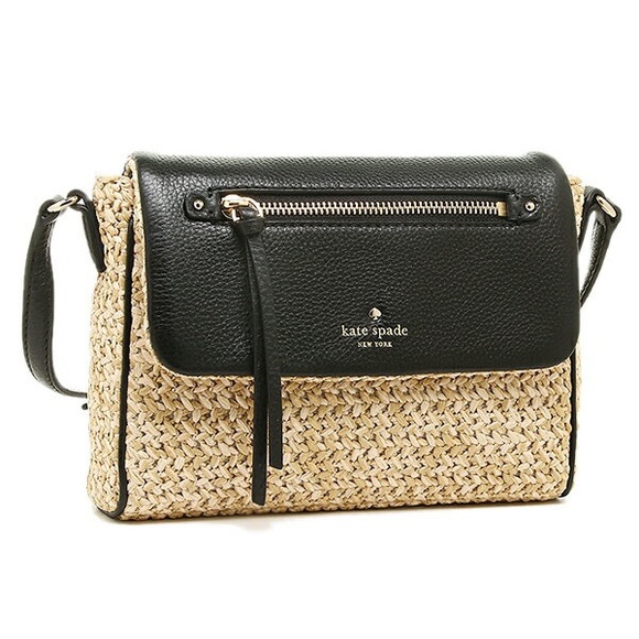 kate spade Handbags - Kate spade cobble hill straw crossbody bag